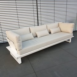 Gartenlounge Set Menton White