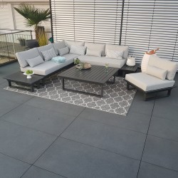 Gartenlounge Set St Tropez Anthrazite